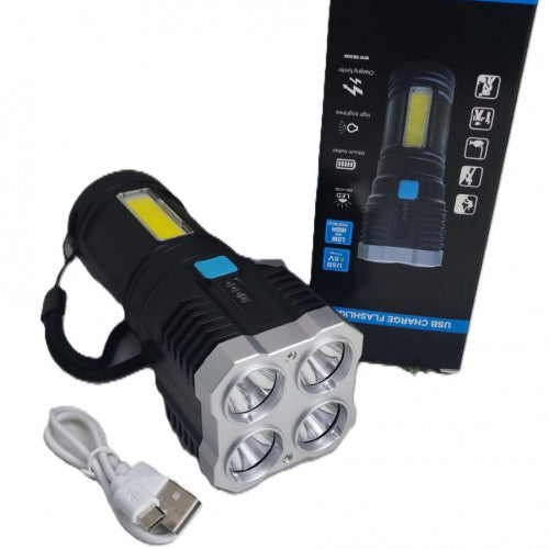 Linterna LED Recargable USB