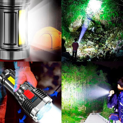 Linterna LED Recargable USB
