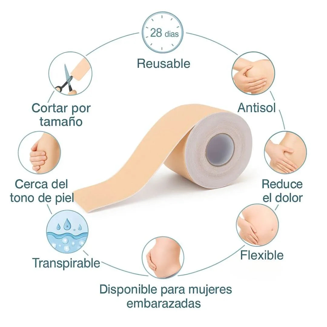 CINTA DE SILICONA PARA ELIMINAR CICATRICES