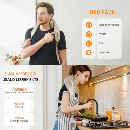 Masajeador para cuello