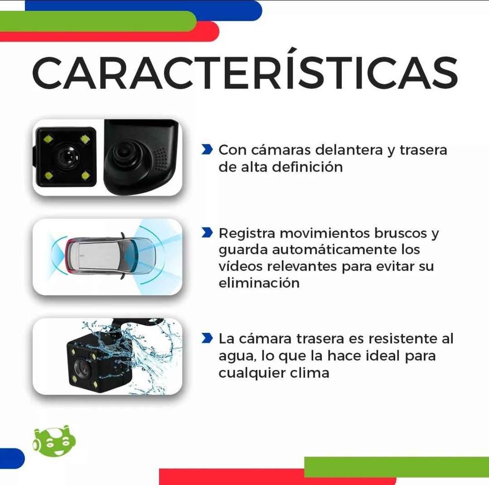 ESPEJO RETROVISOR CON CAMARA BLACKBOX DVR