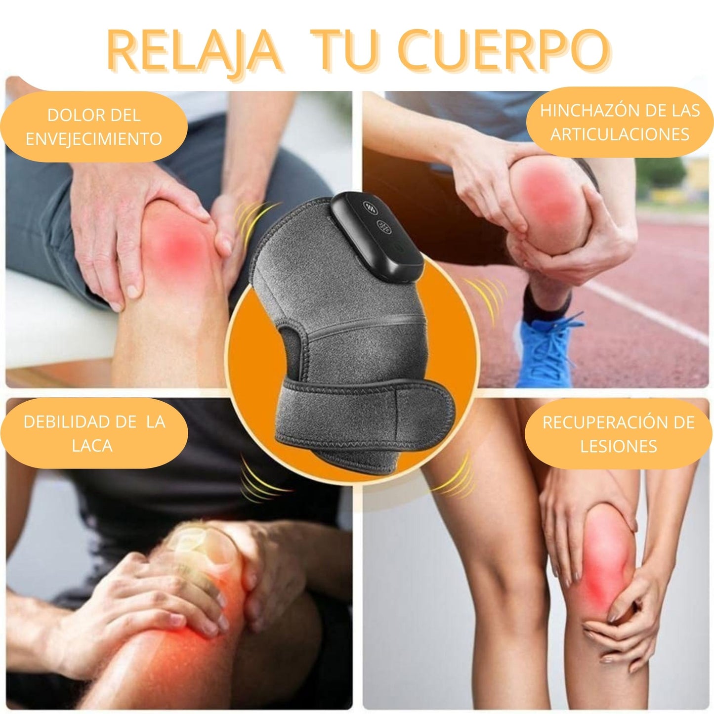 Rodillera Eléctrica con Calefacción