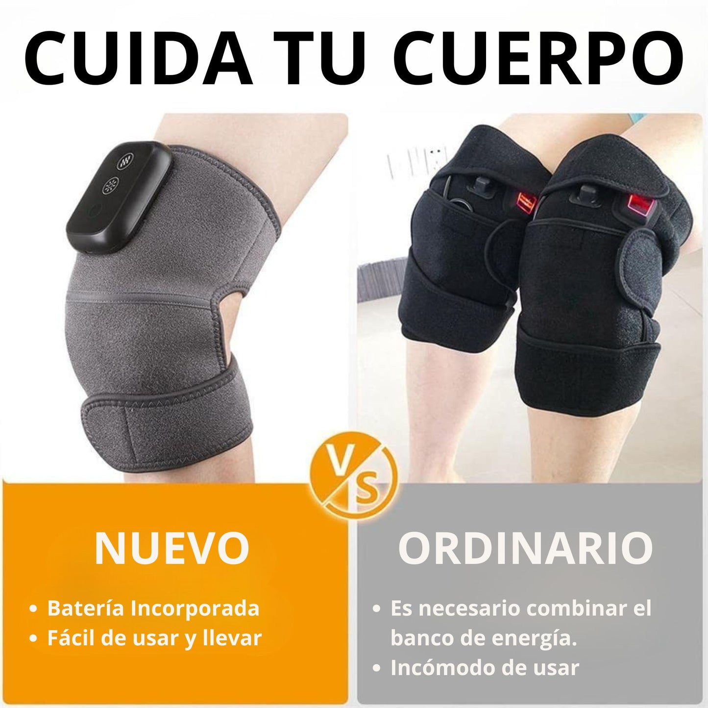 Rodillera Eléctrica con Calefacción