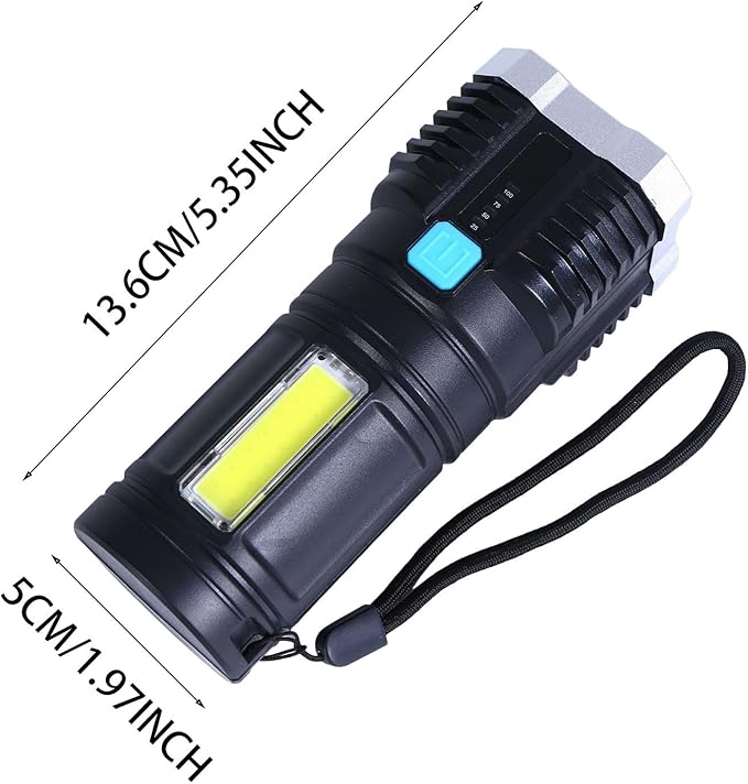Linterna LED Recargable USB