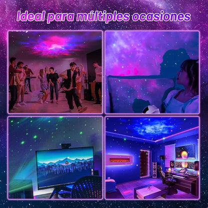 Proyector de cielo estrellado astronauta