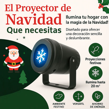 Proyector de luces de Navidad
