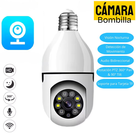 CAMARA DE SEGURIDAD Y SENSOR DE MOVIMIENTOS