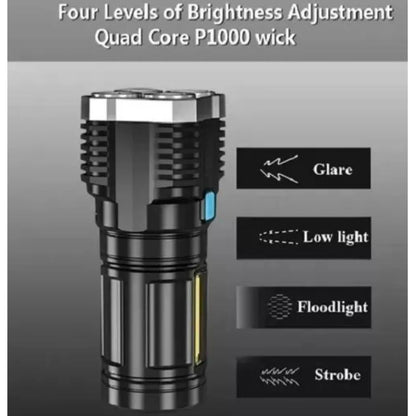 Linterna LED Recargable USB